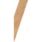 Ekena Millwork 5 1/2"W x 6"D x 18"H Traditional Smooth Knee Brace, Western Red Cedar BRC06X06X18TRA00SWR - alternate 2